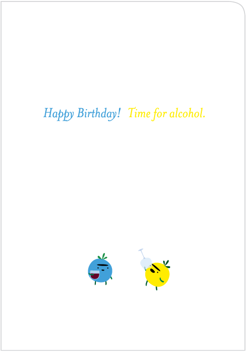 Wine Scientist Birthday Card