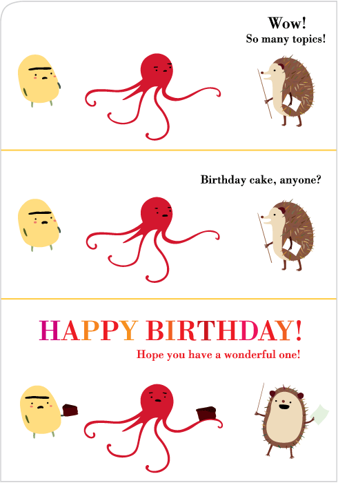 Pessimist Birthday Card