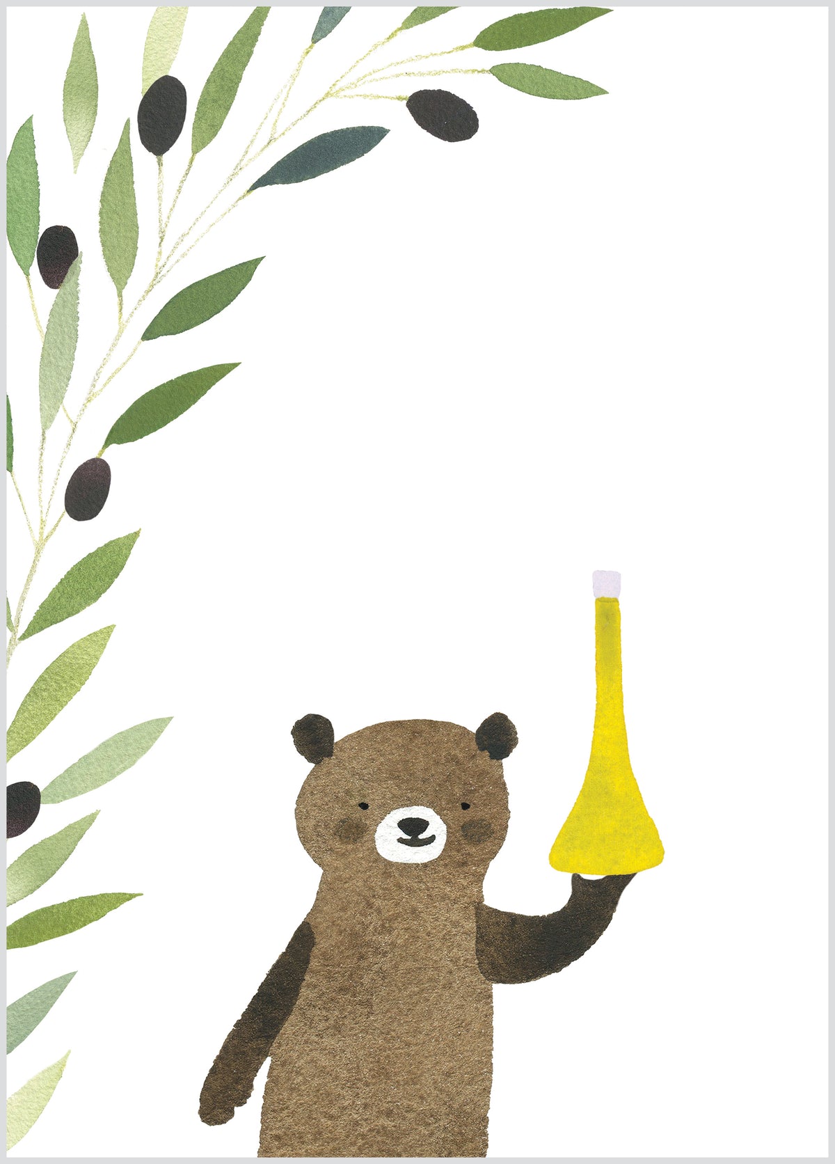 Olive Oil Birthday Card
